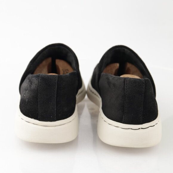 Born Womens Judy Slip On Shoes Size 7 Black Suede Flats Loafers Casual Comfy - Picture 4 of 11